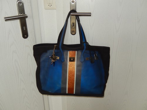 Borsa shopper blu - 73,