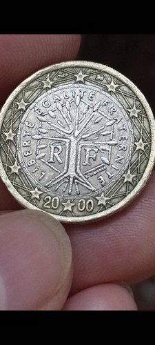 Moneta euro 2000 francese - 1,