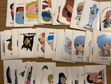 Lotto 50 Adesivi Capitan Harlock vintage - Leiji Matsumoto