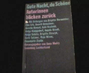 Gute nacht schöne - nacht,,