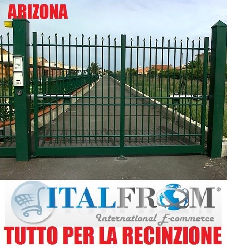 Cancello due ante recinzione - cancello,