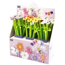 Penne a sfera Daisy Pen Flexi - con fusto flessibile - fantasie assortite