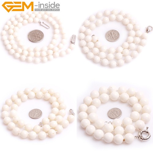 Collana corallo bianco - corallo,
