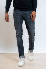 DONDUP JEANS UOMO GEORGE NERO UP232 DS0215U HS9