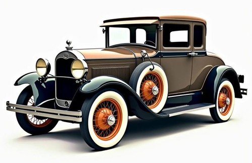 Auto epoca modello - auto, d'epoca