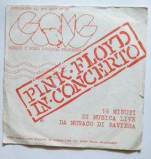 Pink Floyd In concerto 16 minuti live da Monaco. Supplemento Gong n° 1, 1977