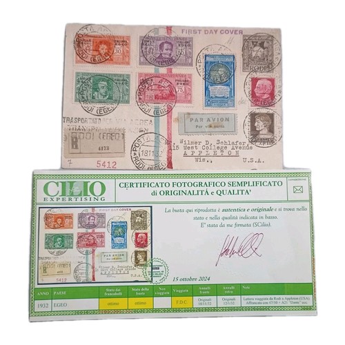 1932 egeo 100 soc dante - l.,