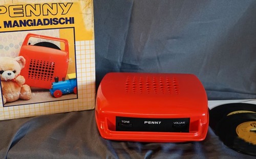 Mangiadischi penny rosso - mangiadischi,