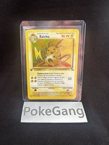 Raichu holo set - -, fossil
