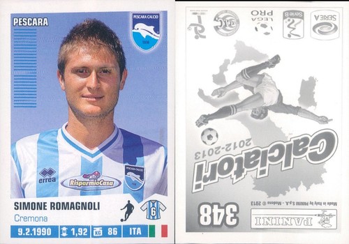 Figurina calciatori panini - figurina,