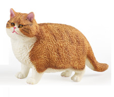 Bambola statuina animale