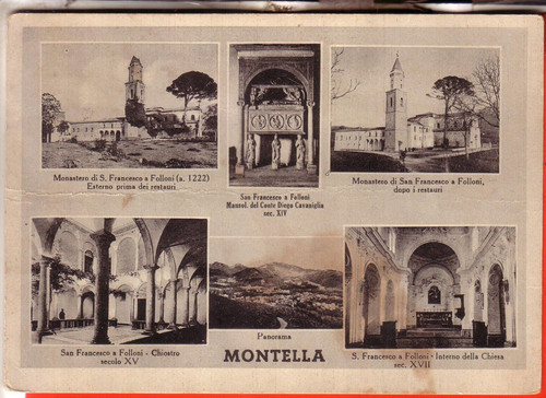Cartolina montella opaca - montella,