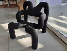 Poltrona Stokke Varier Exstrem nera