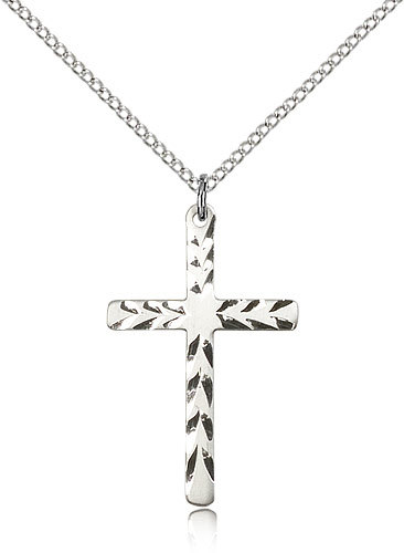 Collana croce argento - collana, in