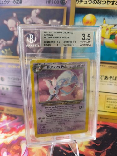 Carta pokemon card - dark, espeon