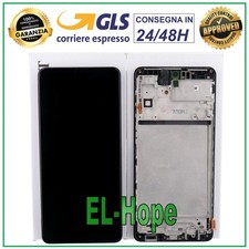 DISPLAY LCD ORIGINALE + FRAME SAMSUNG GALAXY M51 2020 SM-M515F M515 TOUCH SCREEN