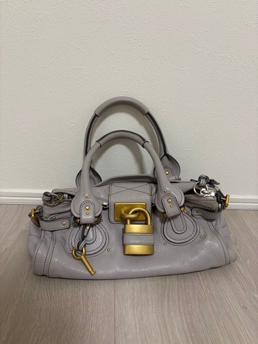 Borsa chloe paddington grigia - borsa,