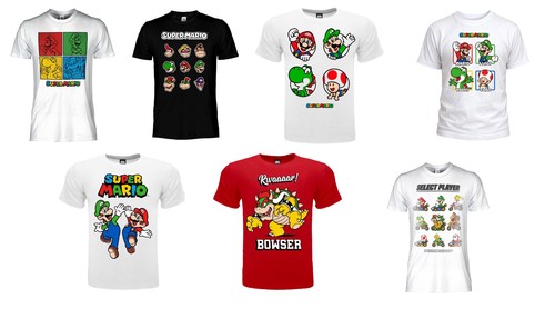Shirt super mario bros - super,