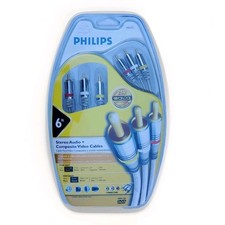 Philips 6 piedi audio stereo +