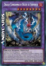 DRAGO CONDANNATO OCCHI DI SERPENTE • Segreta • SUDA IT035 • 1Ed • Yugioh!