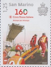 2024 San Marino sessantesimo Croce Rossa NUOVO
