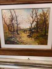 DIPINTO ETNICO olio su tela