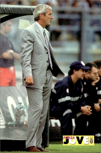 Cartolina calcio allenatore