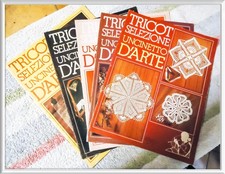 Rivista Ricamo Arte Uncinetto Tricot Selezione Idee Lavori Creativi 5 Numeri