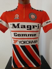 maglia CYCLING ciclismo vintage team GS MAGRI GOMME YOKOHAMA tg XL