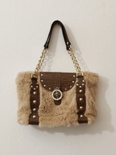 Borsa in Vera Pelle Donna Mod: Baguette Crema Doppio Manico Eleganza Italiana