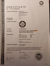 Rampe Da Carico N°3- Kargo Alu Sustem -350×41 Cm-mod R.5/31- Portata 3700 Kg