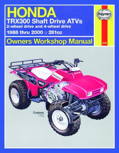 Manuale riparazione honda - honda, quad