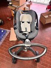 STOKKE TRIO Passeggino, Culla Ovetto con  Base Isofix , Borsa, Ombrello, Coperta