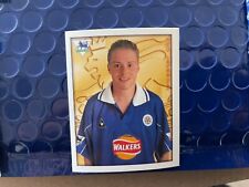 CALCIO MERLIN PREMIER LEAGUE 2001 LEICESTER CITY GUPPY N 143  RETRO BLU MINT