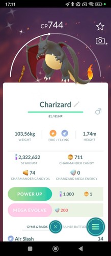 Charizard shiny dracaufeu - shiny, /