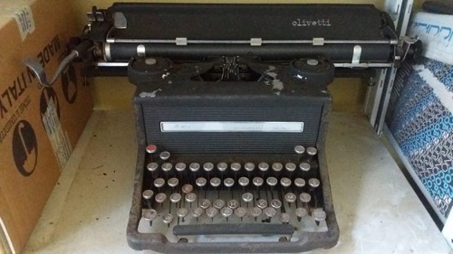 Macchina scrivere olivetti - macchina,
