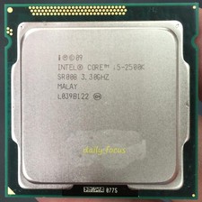   Core i5-2500K 3,3 GHz 4 core