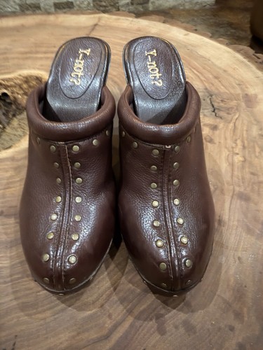 Not tacchi mulo in pelle - mulo,
