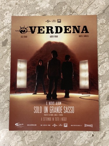 Poster verdena solo - verdena, un
