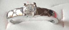 925 STERLING SILVER RING 3g -