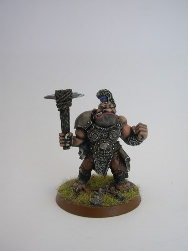 Warhammer ogre painted - warhammer,