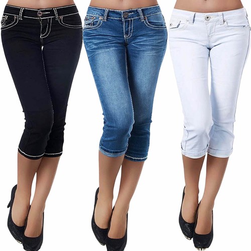 Jeans capri bemuda - jeans,