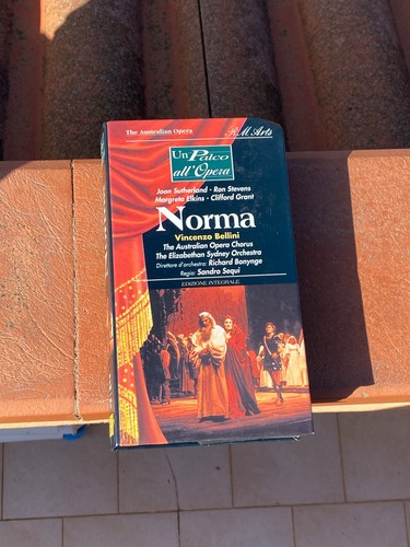 Vhs norma bellini joan - norma,