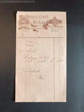 fattura GRAN CAFE' RISTORANTE