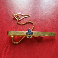 Vecchio Fermasoldi Spilla Con Giglio Toscano Buona Conservazione Lotto Sc14