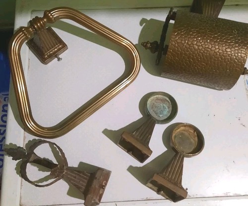 Set accessori bagno vintage - set,