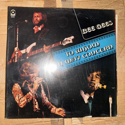 Bee gees whom it may - to,