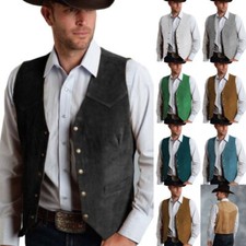 Gilet uomo vintage western