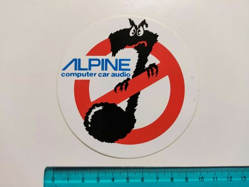 Adesivo alpine computer - adesivo,