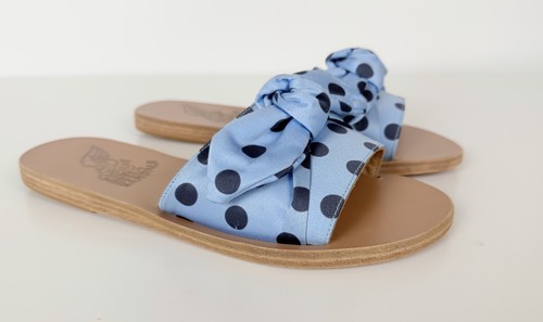 Sandali greci antichi - blu, a